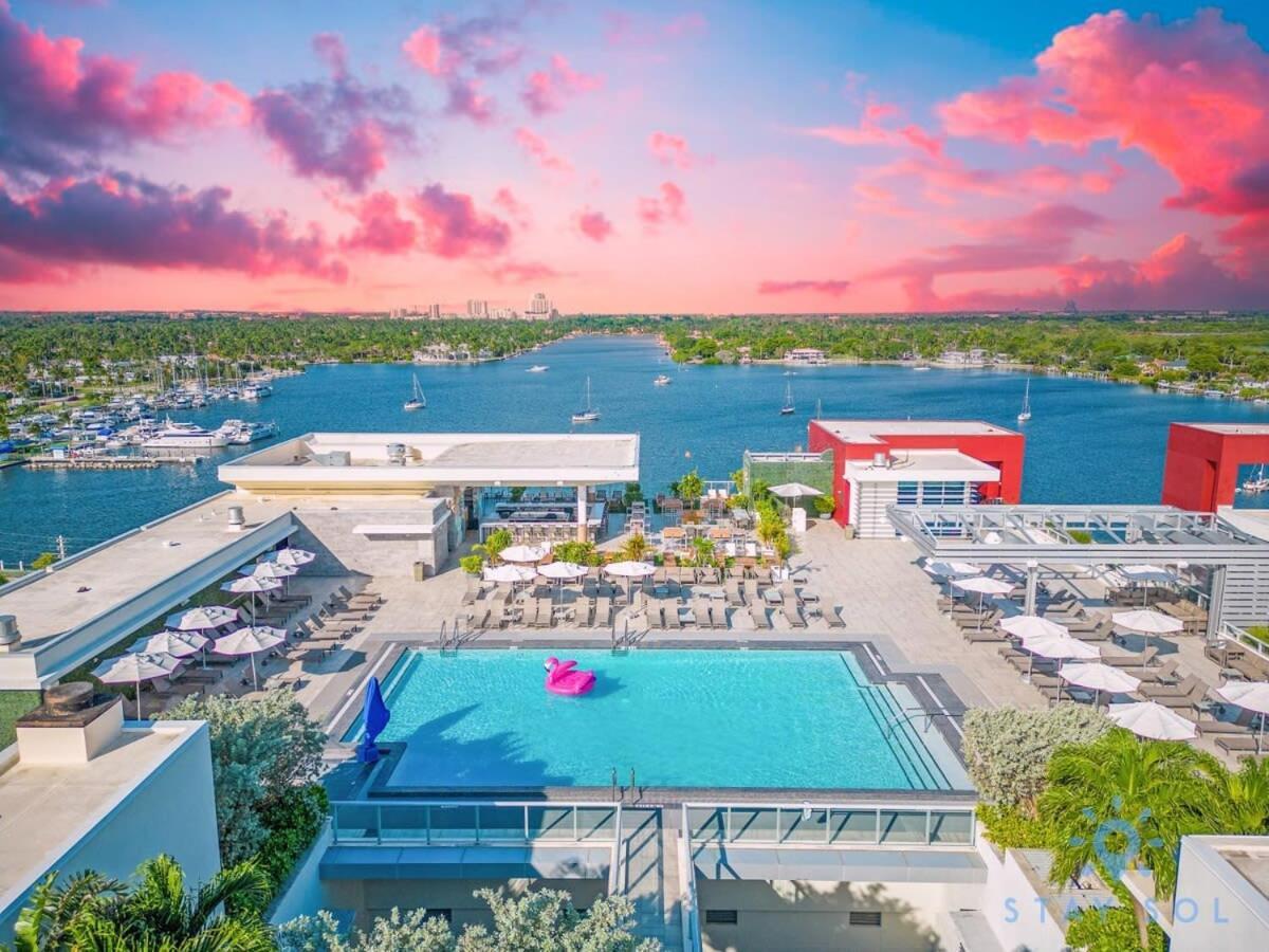 Lx Oasis Beachfront-Rt Infinity Pool Hollywood Exterior foto
